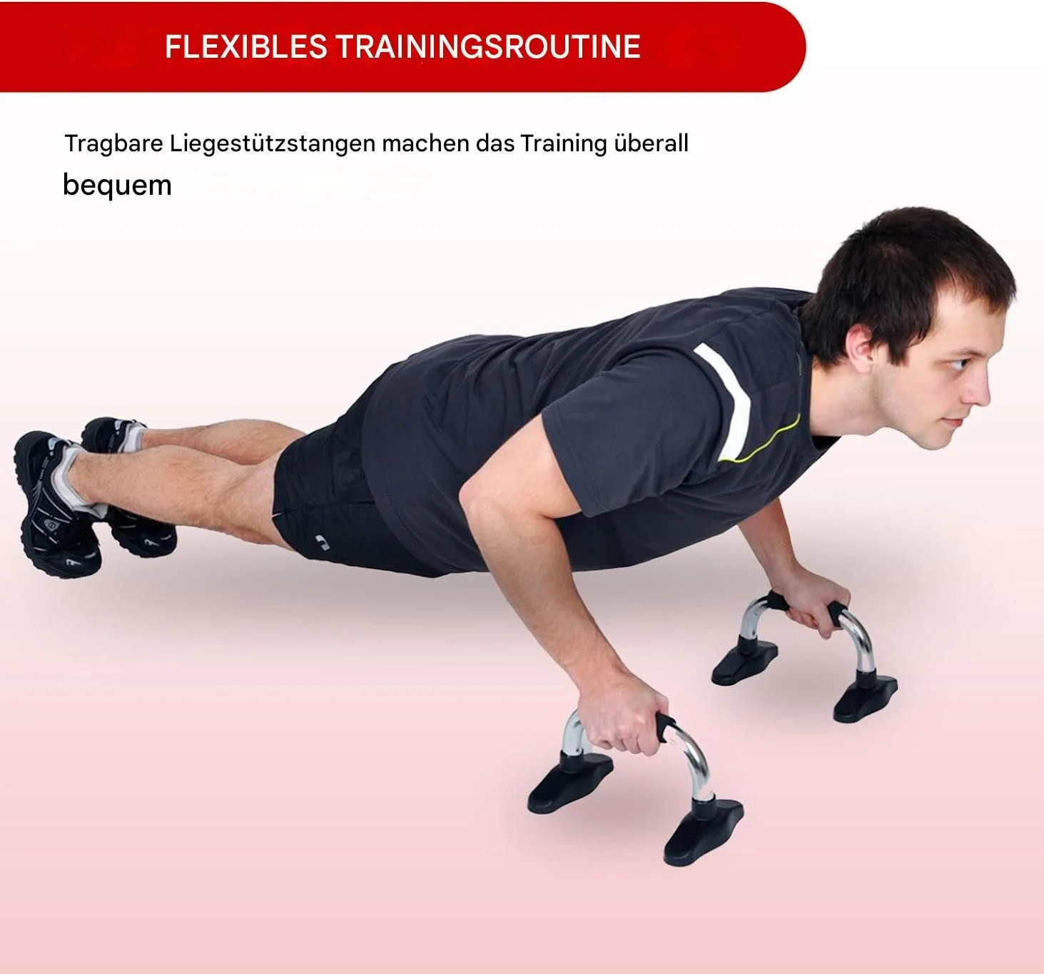 ENDLESS Liegestützgriffe EL1042 Push-Up Ständer mit Schaumstoffgriff